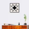 thumbnail image 4 of Cuadro Decorativo | Fine Art Tj | Bloque De Edredón En Blanco Y Negro Iv Por Tara Reed - 99 x 99 cm, 4 of 4