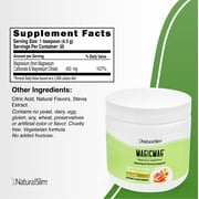 NaturalSlim MagicMag® Magnesium Citrate Powder - Honey Chamomile, 8 oz