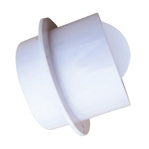 Highly Strength PVC Air Vent Check Valves Ventilation Pipe Round Check Valves Plastic Inline Backdrafts Damper Enduring