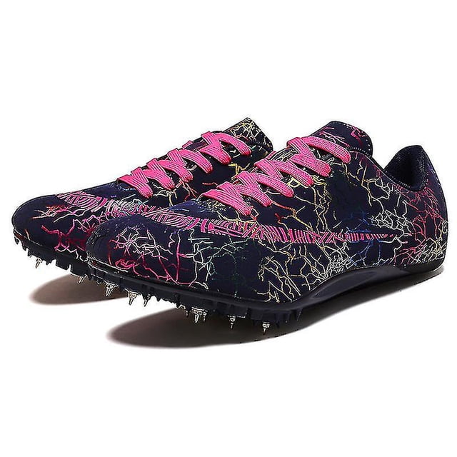 Zapatos de pista y campo para hombre, zapatillas de deporte profesionales para correr con clavos, Hj259 -jx