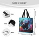 thumbnail image 3 of Fotbe Lively Cute Turtle Bolsa Tote con Estampado para Mujer, Bolsos con Cremallera, Bolsa de Hombro Casual de Gran Capacidad con Bolsillos Internos, 3 of 7