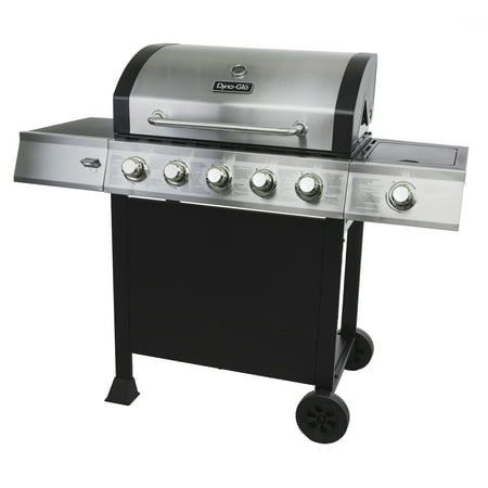 Dyna-Glo 5 Burner Open Cart Propane Gas Grill (Best Outdoor Propane Grill)