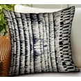thumbnail image 2 of Plutus Radiant Beryl Blue Abstract Luxury Outdoor/Indoor Throw Pillow Double sided 16" x 16", 2 of 3