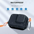 thumbnail image 3 of Carrying Case for Insta360 Ace Pro 2 / GoPro Hero 13 12 11 – Waterproof Shockproof EVA Hard Shell Travel Storage Bag with Carabiner Clip, 3 of 9