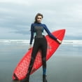 thumbnail image 2 of Women's Full Body Wetsuit Cold Water Keeping Warm Neoprene Diving Suit Rash Guard One-Piece Long Sleeve Zip Quick Dry Sunsuit, 2 of 9