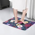 thumbnail image 4 of Pioneer Flower Floral Print Flannel Non Slip Door Rugs,Washable Door Mats Indoor,Decorative Door Mats,Dirt-Resistant and Absorbent Doormat for Entrance,Bedroom,Kitchen,Bathroom,23.5"x16", 4 of 5
