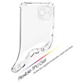 thumbnail image 3 of Case for iPhone 14, Clear Transparent See-Thru Flex Gel TPU Skin Slim Phone Cover - Recessed Camera Protection, 3 of 7
