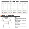 thumbnail image 3 of up to 60% off Gifts Usmixi Shirts for Women Lace Patchwork Hollow out Vintage Graphics Tee Tops Summer Trendy Floral Short Sleeve Round Neck Ladies Blouses Purple XXL, 3 of 5