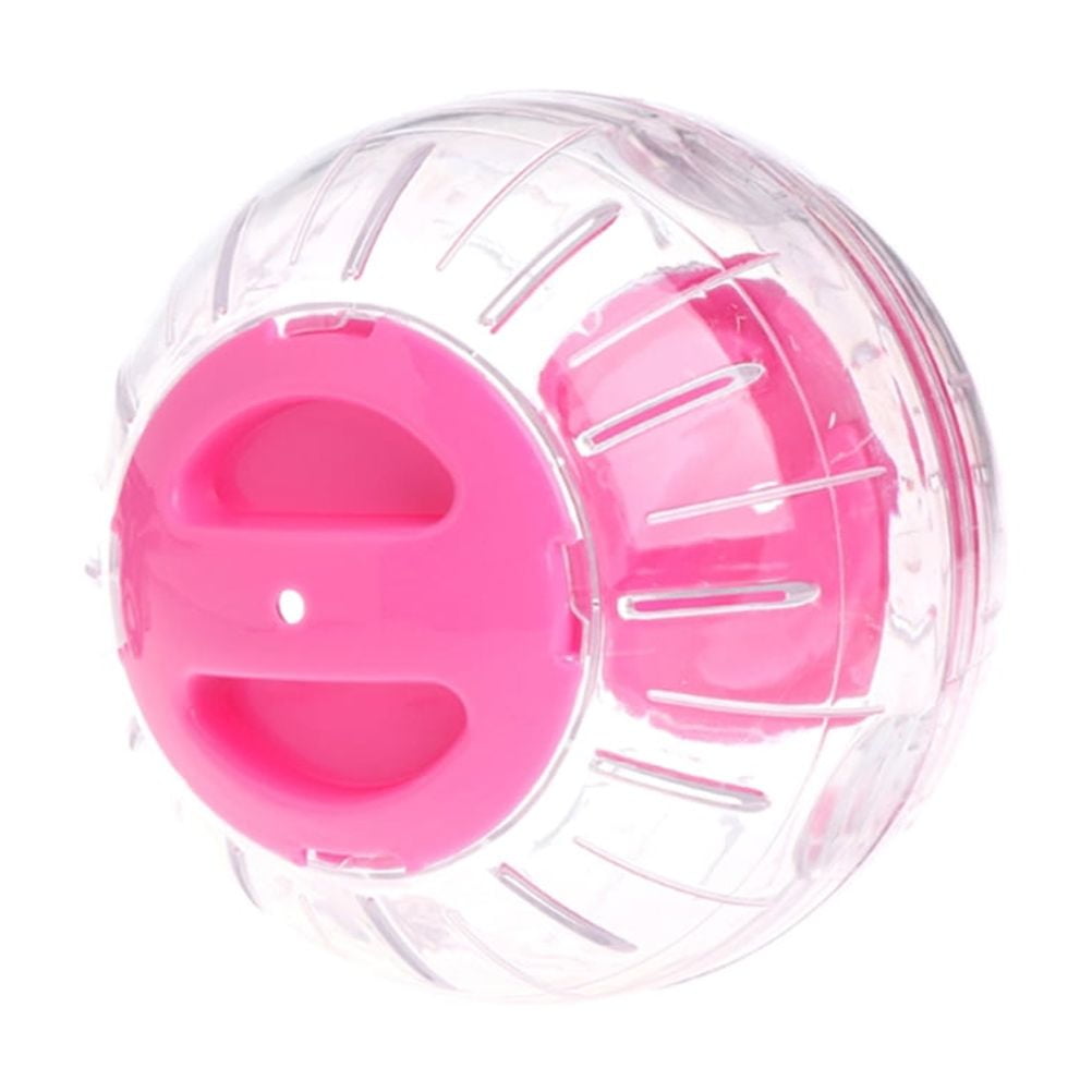 YUNLIGHTS 2Pcs Pink Running Ball for Hamsters Made with Durable Plastic for Secure Exercise
