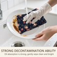 thumbnail image 5 of 2 Pcs Pioneer Flower Floral Print Pattern Kitchen Towels, Funny Microfiber Dish Towel Set, 18" X 26" Tea Towels, 5 of 6