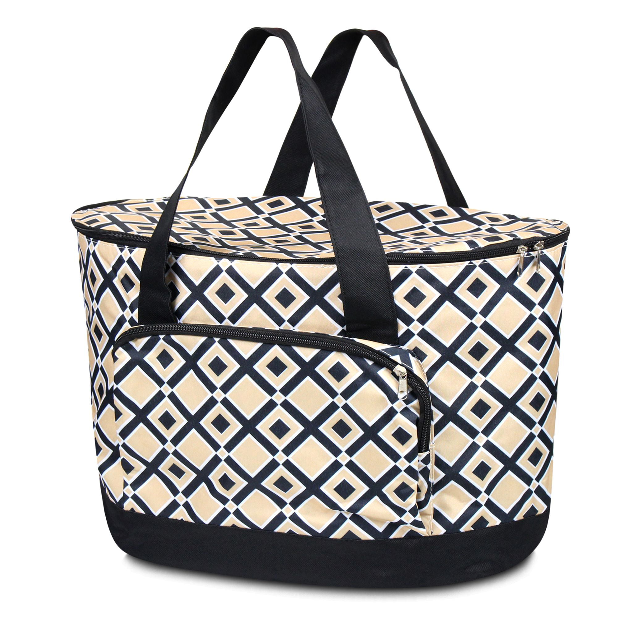 insulated travel tote bag