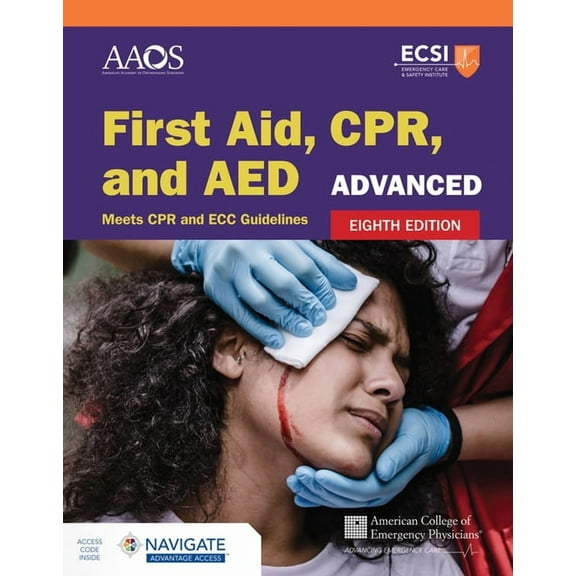 Advanced First Aid, Cpr, and AED, (Paperback)