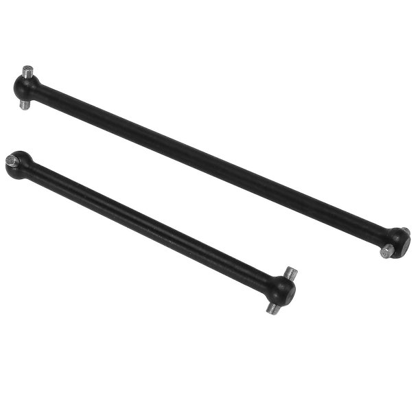 Eje de transmisión central de acero de 2 piezas YONGSHENG para Arrma 1/8 Typhon 6S Blx negro
