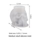 thumbnail image 3 of Skull Resin Mold,3pcs 3d Skull Silicone Mold For Resin Skull Candle Mold Handmade Candle Making Mou, 3 of 5