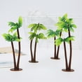 thumbnail image 4 of SPRING PARK Plastic Artificial Plant Mini Coconut Tree Wedding Party Cake Decorating Tool, 4 of 7
