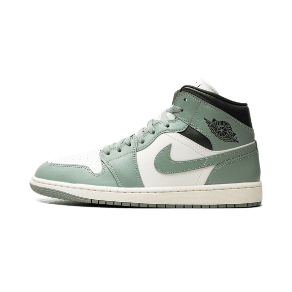 Jordan WOMENS AIR JORDAN 1 MID Womens "JADE SMOKE" BQ6472 130 BQ6472 130 from Stadium Goods