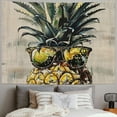 thumbnail image 2 of Orinice Pineapple Sunglasses Tapestry Wall Hanging Unique Style Graphic Tapestries Home Wall Decor Art for Living Room Bedroom Apartment Farmhouse Dorm 40x60inch, 2 of 6