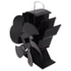thumbnail image 1 of Ventilador De Estufa De Leña De 6 Aspas, Silencioso, aleación De Aluminio, No Eléctrico, Ahorro De Energía, Buena Conductividad Térmica, Ventilador Para Hogar Para Chimenea, 1 of 7