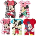 thumbnail image 2 of Pelele de verano para bebé recién nacido, estampado de dibujos animados de Mickey y Minnie, mono para bebé (niño o niña), ropa para bebés, ropa infantil, pijamas para niños pequeños, Outfit3M Gao Jinjia LED, 2 of 2