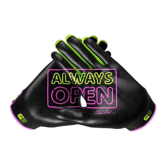 Always Open Football Gloves - VPS5 by Phenom Elite (YS)
