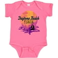 thumbnail image 3 of Inktastic Daytona Beach Florida Sunset Girls Baby Bodysuit, 3 of 5