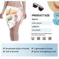 thumbnail image 7 of Kll Gnome Camping Print Women'S Sarong Coverups Short Bathing Suit Wrap Skirt Beach Wrap Swimsuit Cover Ups, 7 of 7