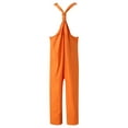 thumbnail image 2 of Frontwalk Women Romper Wide Leg Long Pants Sleeveless Jumpsuits Beach Casual Trousers V Neck Harem Pant Orange 3XL, 2 of 6