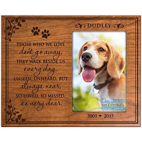 in loving memory pet gift Personalized pet memorial picture frame pet photo frame