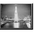 thumbnail image 2 of Historic Framed Print, The Electric Tower at night, Luna Park, Coney Island, N.Y., 17-7/8" x 21-7/8", 2 of 9