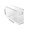 26.1x9.7x15.3cm, variant on Refrigerator Organizer Bins Stackable Fridge Food Storage Box With Handle Clear Plastic Pantry Freezer Organizer Tool
