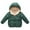 Green, variant on Ajziojiro Kids Baby Boys Girls Warm Hooded Jacket Coats for Toddler Winter Cotton-Padded Jacket 1-8Y Zip-Up Fleece Outerwear Jacket