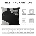 thumbnail image 5 of YINGXI Dog Themed It's Not Dog Hair It's Decorative Throw Pillow Case For Home Living Room Sofa Couch Bed Decor, Women 20x20in, 5 of 5