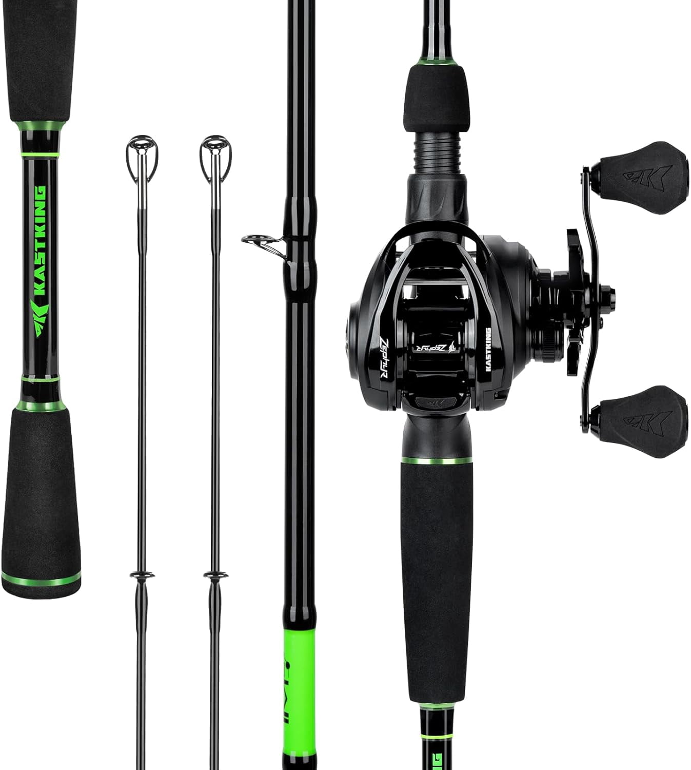 Abu Garcia Max Z 7' Lightweight Fishing Rod and Reel Spinning