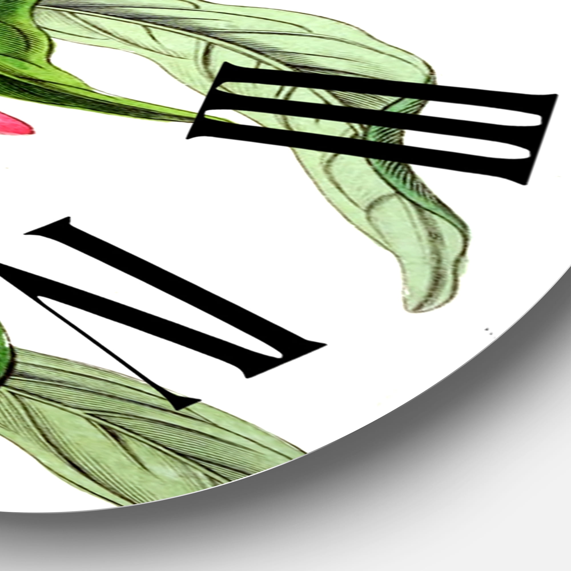 Designart 1 in Quartz Traditional Wall Clock