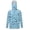 Shark Light Blue, variant on SEANATIVE Fishing Hoodie with Mesh Mask for Men Sun Protection Full Face Neck Coverage Breathable Comfortable Performance Fishing Shirt Rash Guard, S, Daisy Patchwork Print Blue