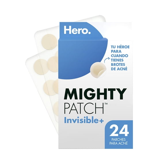 Parches para acné Hero Migthy Patch invisible 24 piezas