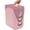 Pink, variant on Trash Can (Black) - Reuse Grocery Bags - Plastic Garbage Container for Bathroom, Vanity, Laundry Room, Kitchen, Office, Garage - 2.5 Gallon Wastebasket with Hooks to Secure Trash Bags