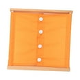 thumbnail image 4 of HILABEE Busy Board Cards Basic Life Skills Learning Dress Sensory Toy for Preschool Kids Small Button, 4 of 9