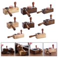 thumbnail image 4 of 58mm Café Tamper Holder Espresso Portafilter Station Tamper Stand Base de madera, 4 of 11