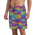 thumbnail image 2 of Pofeuu Cassette Tapes Prin Men's Swim Trunks Quick Dry Bathing Suit Swimming Board Shorts Mesh Lining Beach Swimwear-XX-Large, 2 of 6