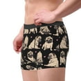 thumbnail image 4 of Balery French Bulldog Men's Boxer Briefs, Soft and Breathable Cotton Underwear with nylon Waistband-Small, 4 of 9