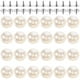 thumbnail image 4 of 50 Uds. Botones de perlas delicados botones de perlas DIY sin botones para coser ropa botones de perlas, 4 of 6