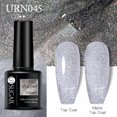 thumbnail image 1 of UR Sugar Purple Nail Gel Barniz UV Matte Top Coat Nail Art Designs 7.5ml Deng Xun unisex, 1 of 2