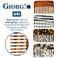 thumbnail image 5 of 3.75" Handmade Wide Tooth Detangling Pocket Comb, 5 of 19