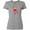 AC-Heather Grey, variant on Inktastic Ballerina Dance Monkey Women's T-Shirt