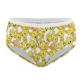 thumbnail image 3 of Animation Tweety Women's Brief Lady Lace Underwear Breathable Elastic Sexy Bikini Hipster Panties, 3 of 6