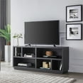 thumbnail image 2 of Henn&Hart 58" Charcoal Gray TV Stand, 2 of 7