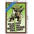 thumbnail image 3 of Star Wars: Saga - Yoda Social Distancing Wall Poster, 14.725" x 22.375", Framed, 3 of 3