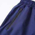 thumbnail image 5 of Dolkfu Shorts for Men Basketball Athletic Drawstring Shorts Elastic Waist Zipper Pocket Gym Mens 7 Inch Shorts 2X, 5 of 8