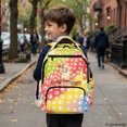 thumbnail image 6 of Chririnla Corgi Paw Print Pattern Backpack for School Boys with Lightweight multi-tasche School Bag, Multi-Pocket 17 Inch Bookbag for Travel Back to School Daily Use, 6 of 9
